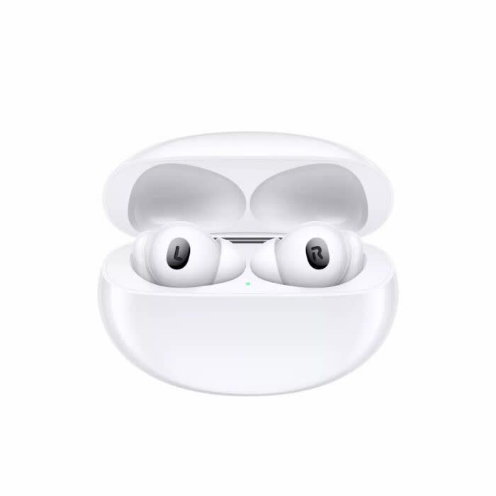OPPO Enco X2 wireless earbuds in charging case